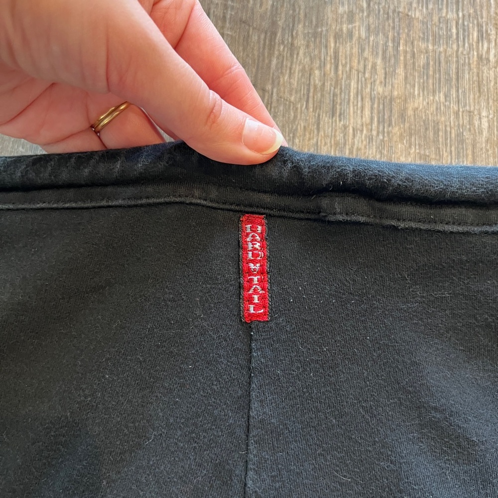 Hard Tail Black Drawstring Capris - image 5